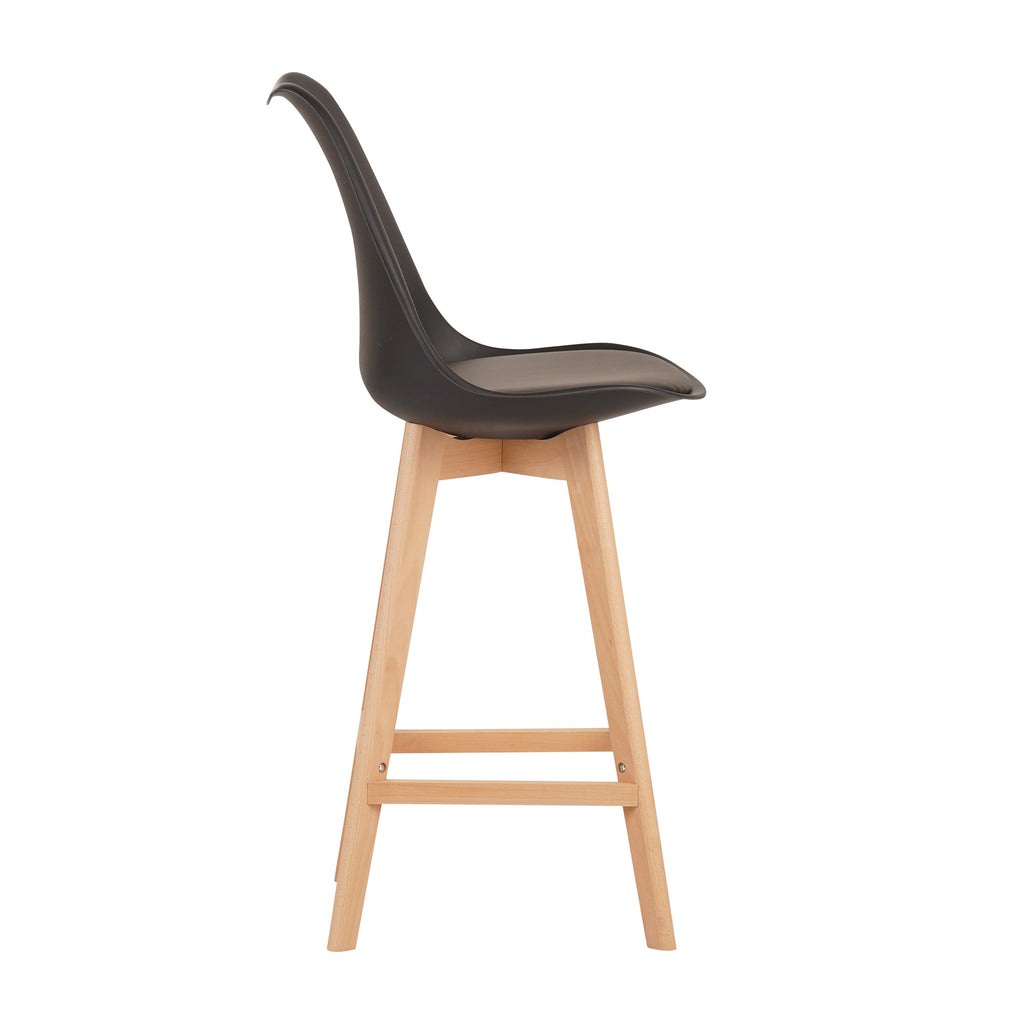 Tabouret Praga noir