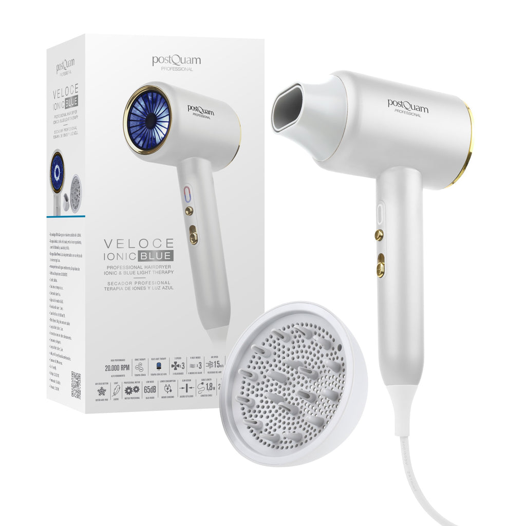 Sèche-cheveux Veloce Ionic Blue