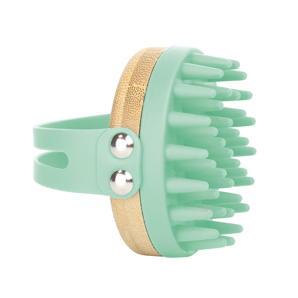 Masajeador Capilar (Bamboo + Silicona)