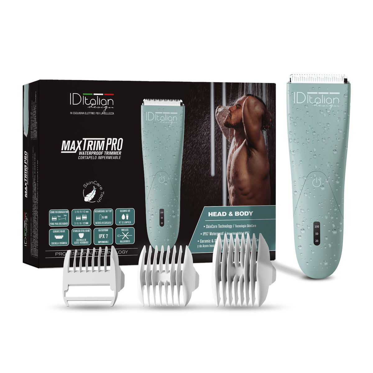 Maxtrim Pro, rifinitore corpo impermeabile