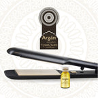 Lisseur professionnel imprégné d'huile d'argan