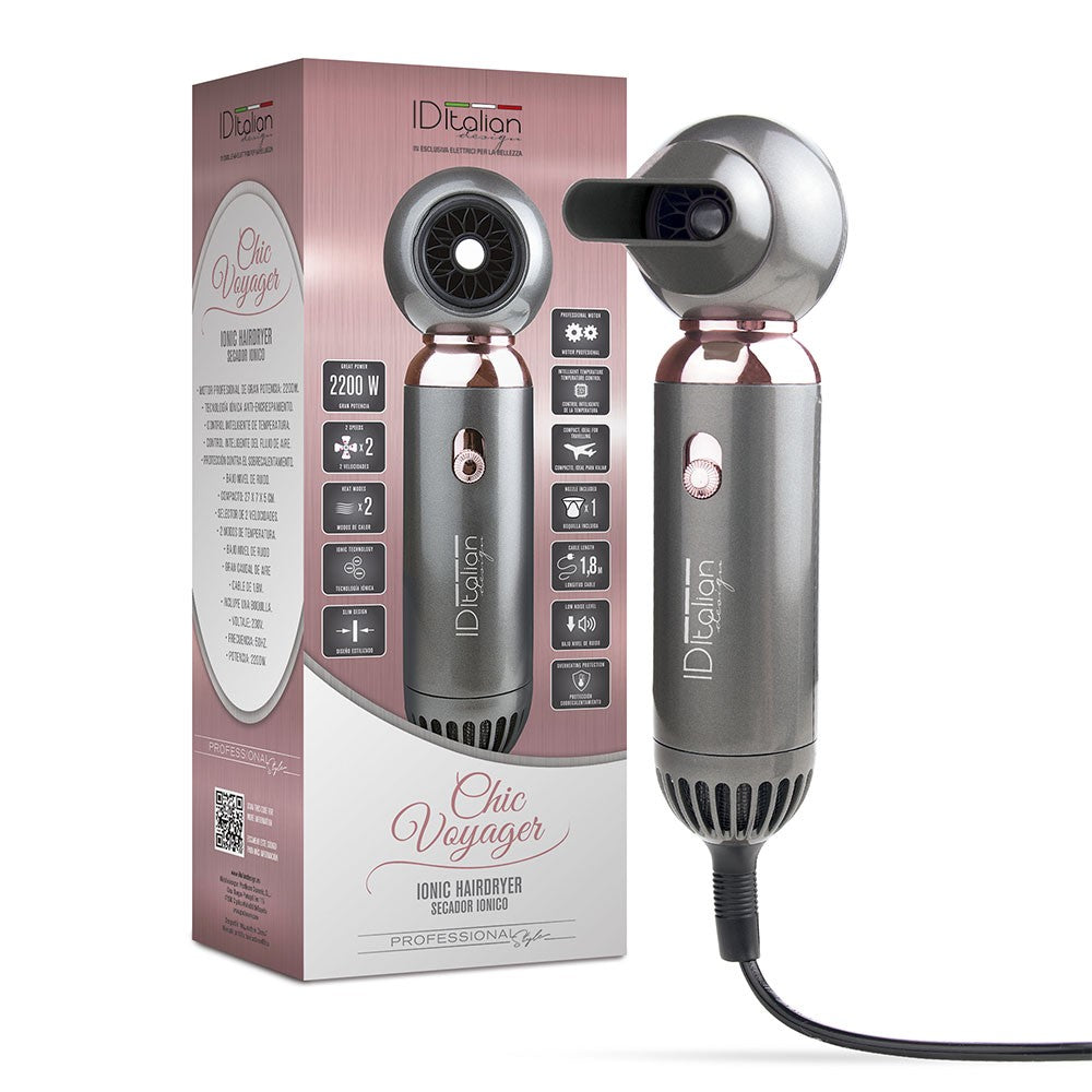 Secador iónico Chic Voyager 2.200W