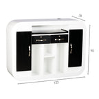 YAHEA-7808 - Balcão de receção Buddy branco