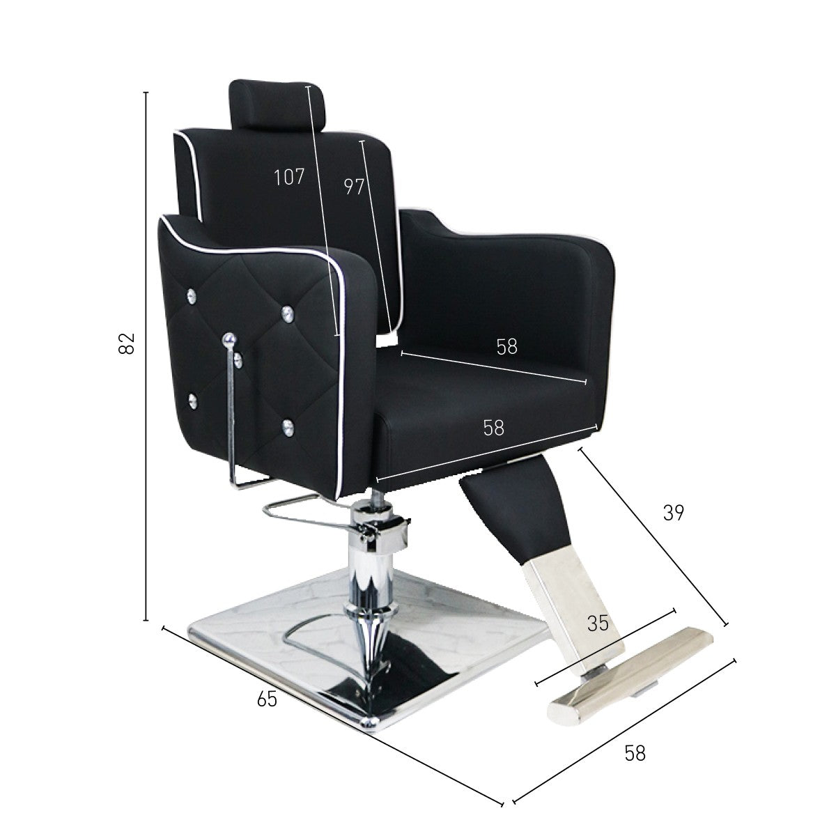 Sillón Beauty Baber Black Diamond