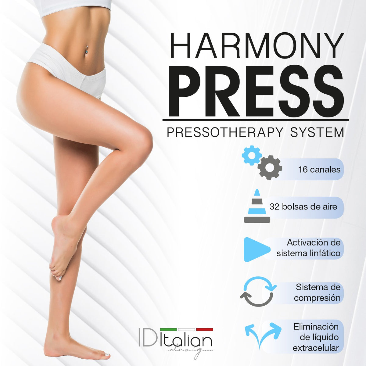 Pressoterapia Harmony Press