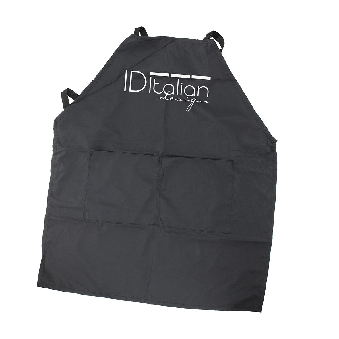 GREMBIULE RIVESTITO IN PVC NERO (77 X 66 CM)