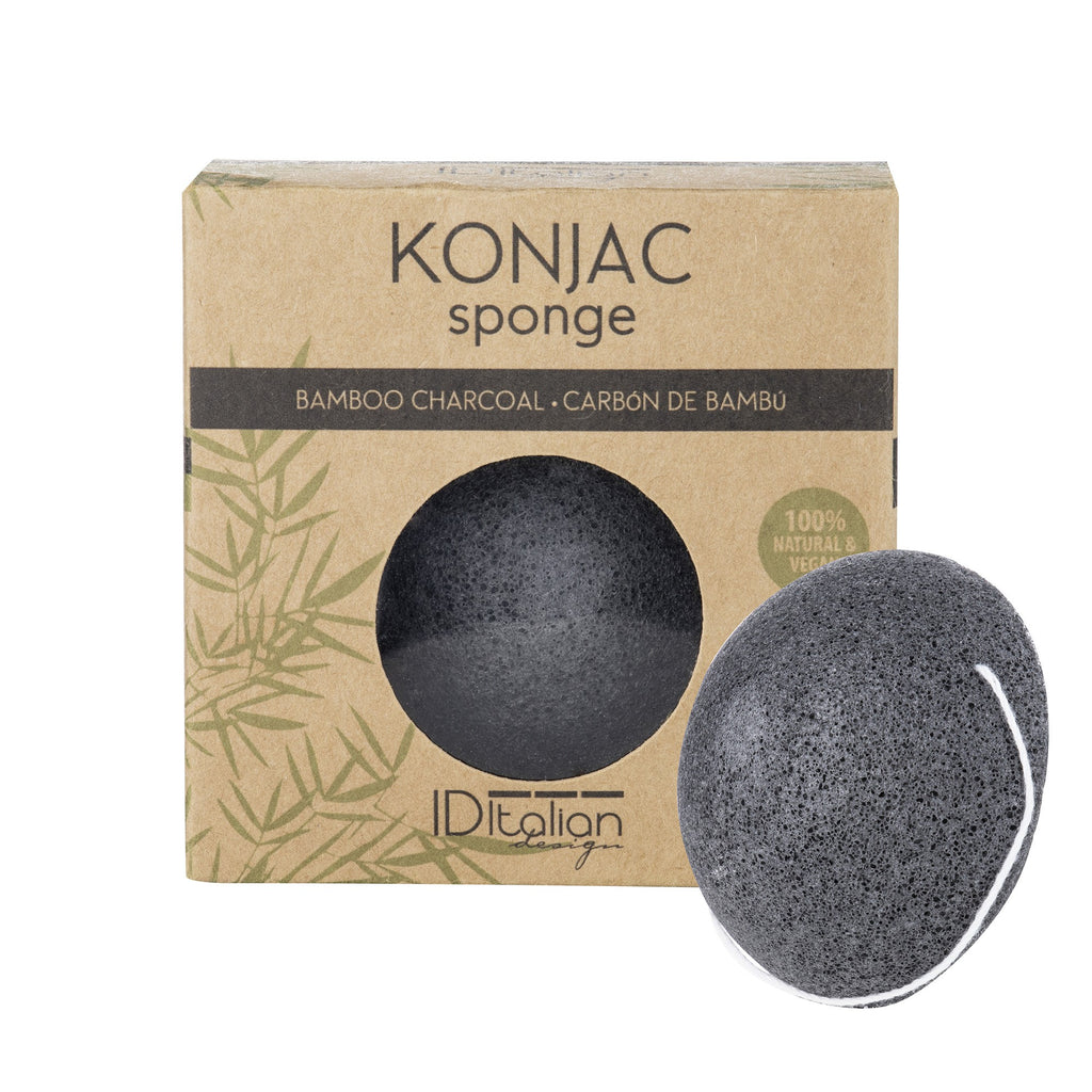 Esponja Konjac con Carbón