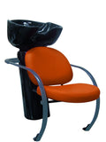 Rückwärtswaschbecken Cozuelos orange