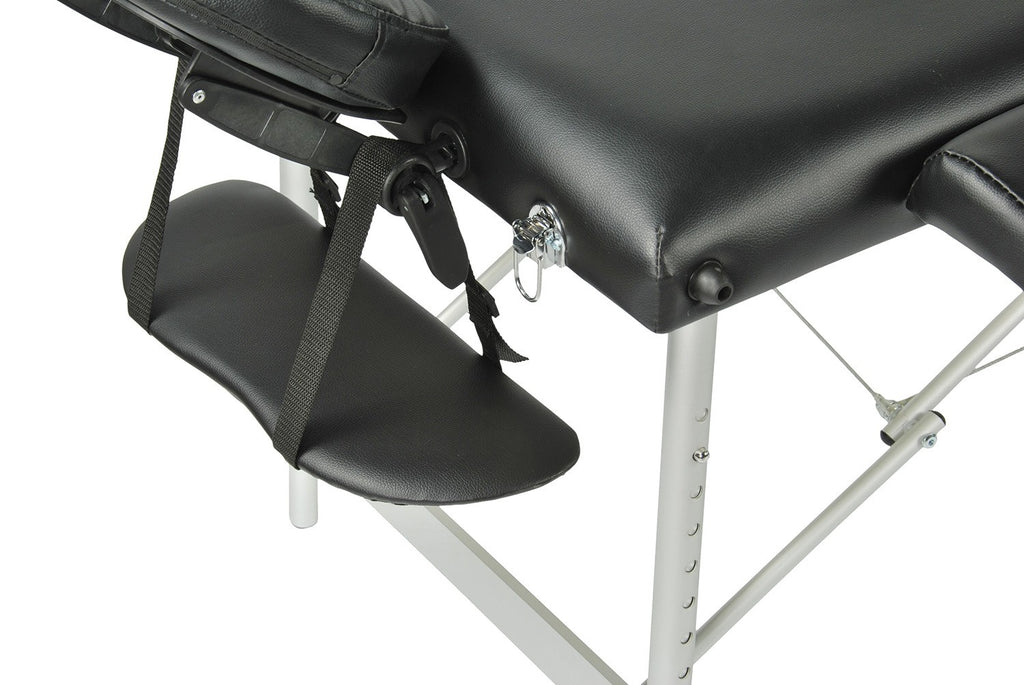 TABLE DE MASSAGE MALLETTE ALUMINIUM 3 PARTIES
