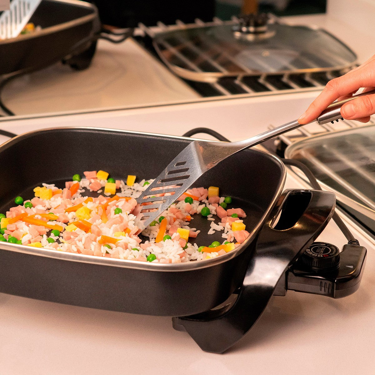 Total 1500 electric skillet, 1500W