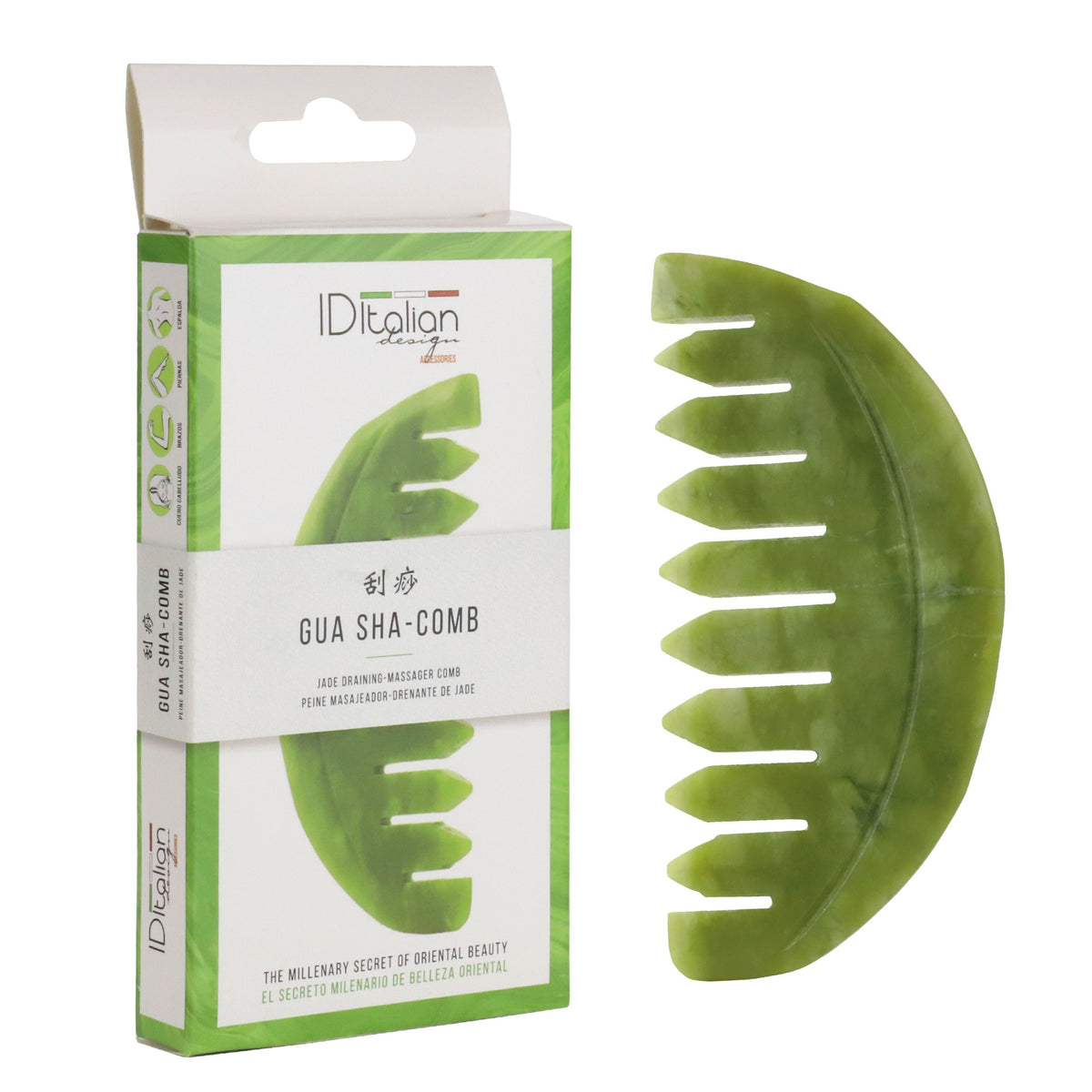 Peine de Masaje de Jade