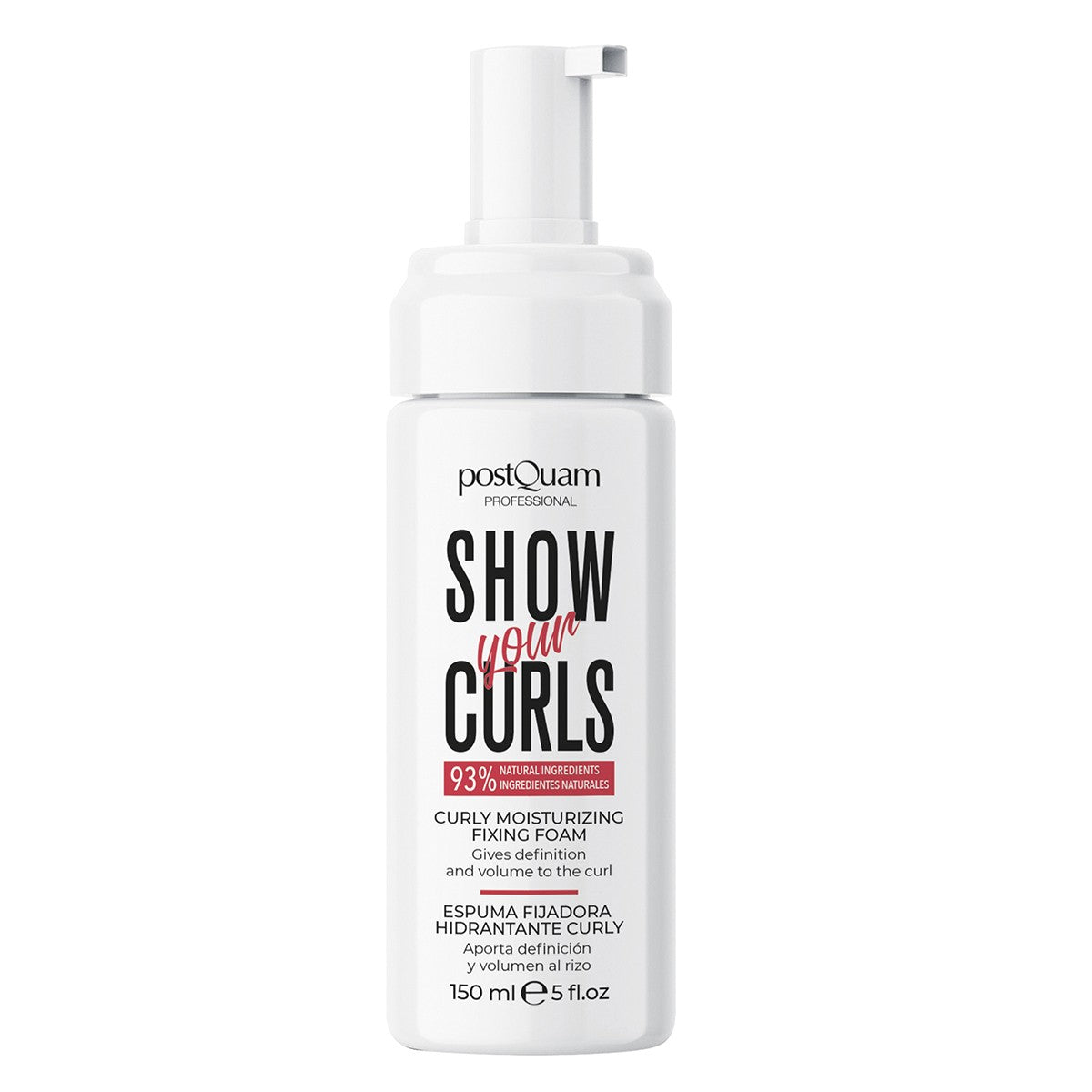 Curly Foam Mousse PostQuam 150ml