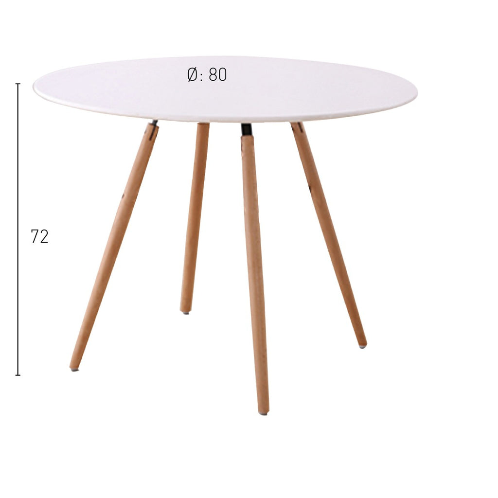 Petite table Stockholm blanche