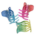PINCES À CHEVEUX 3 DENTS COULEURS ASSORTIES (6 PCS)