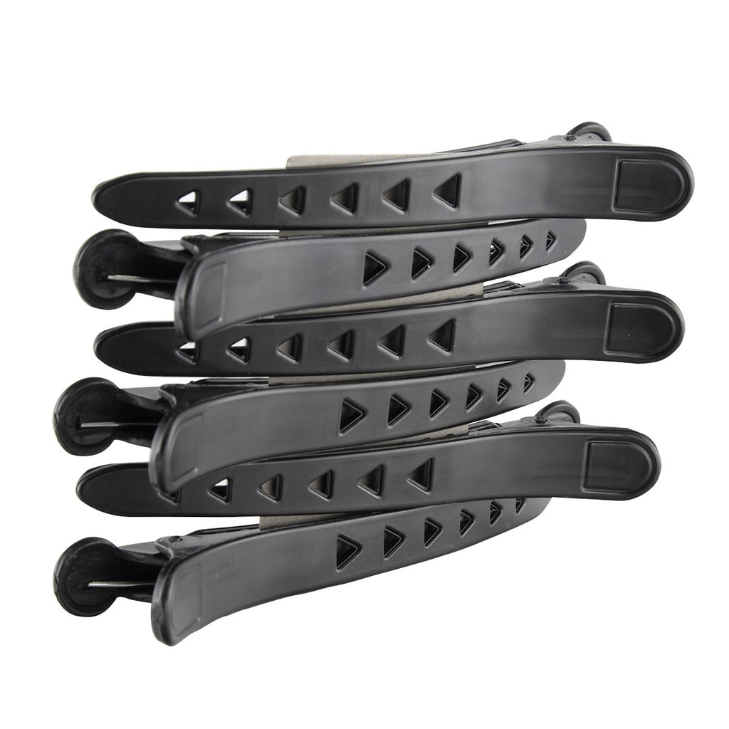 PINCES À CHEVEUX TRIANGLE EN PLASTIQUE (6 PCS)