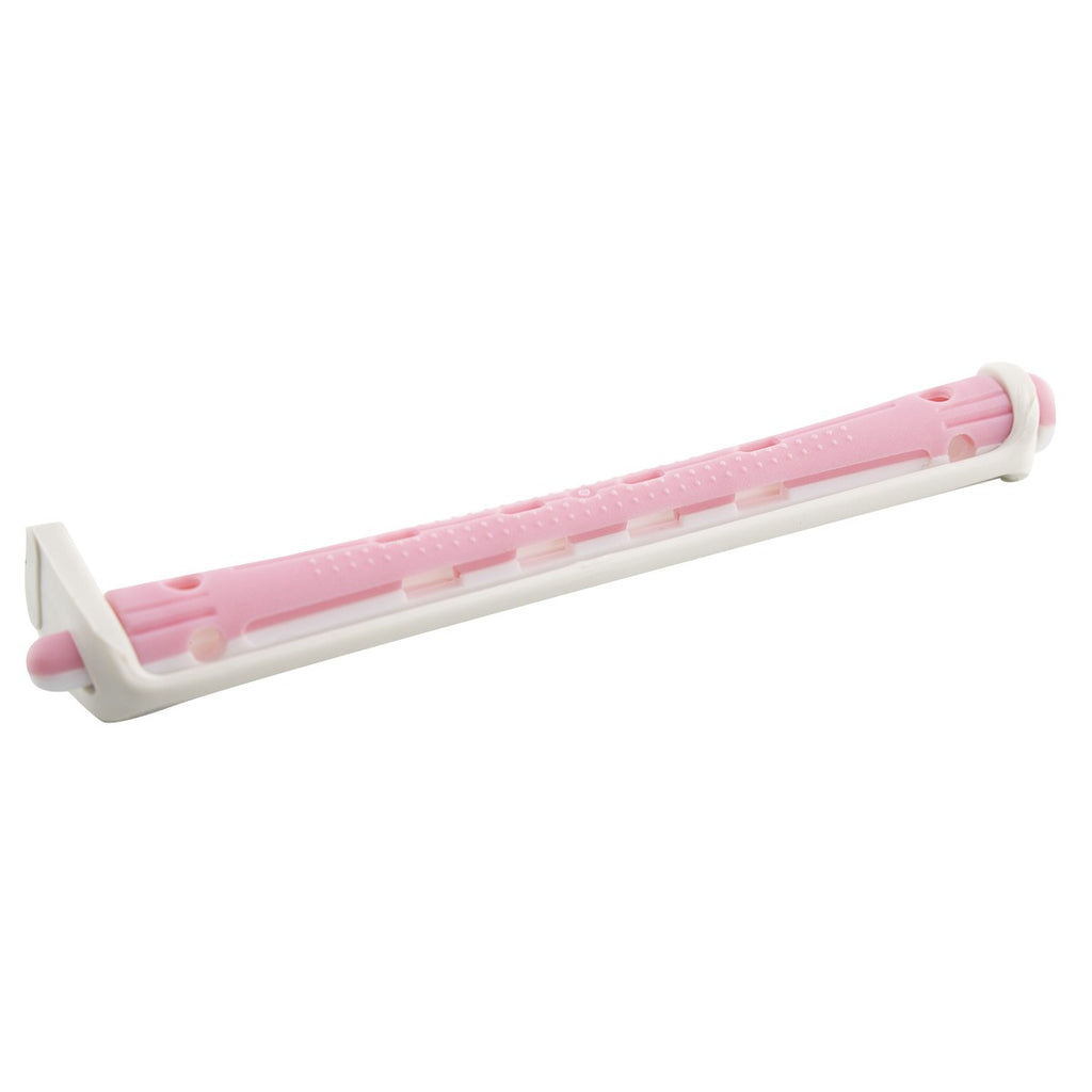 Bigudies Rosa/Blanco Nº0 (12 uds) (Diam. 7x91mm)