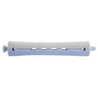 BIGOUDIS À PERMANENTE GRIS/BLEU Nº2 (12 PCS) (DIAM. 13X91MM)