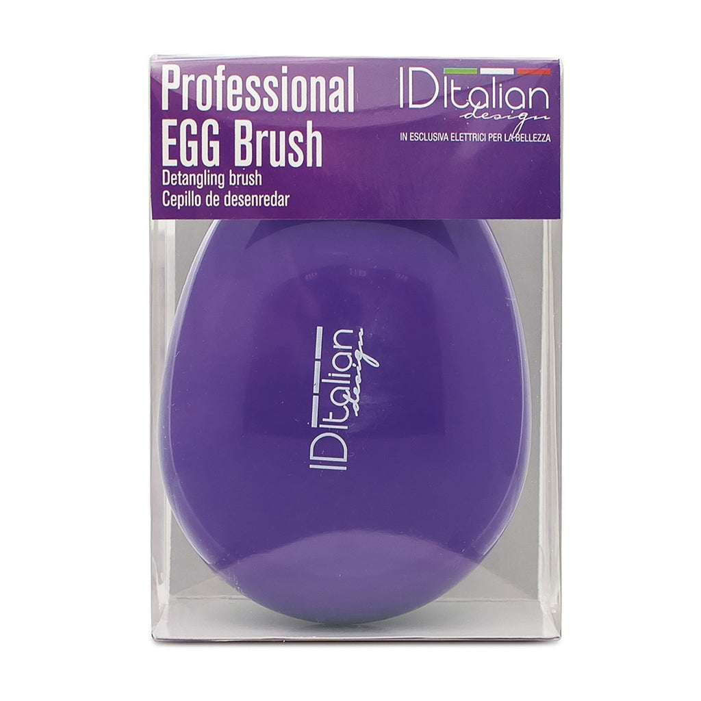 BROSSE EGG BRUSH VIOLET ET NOIR