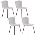 Lot chaise cannes blanche