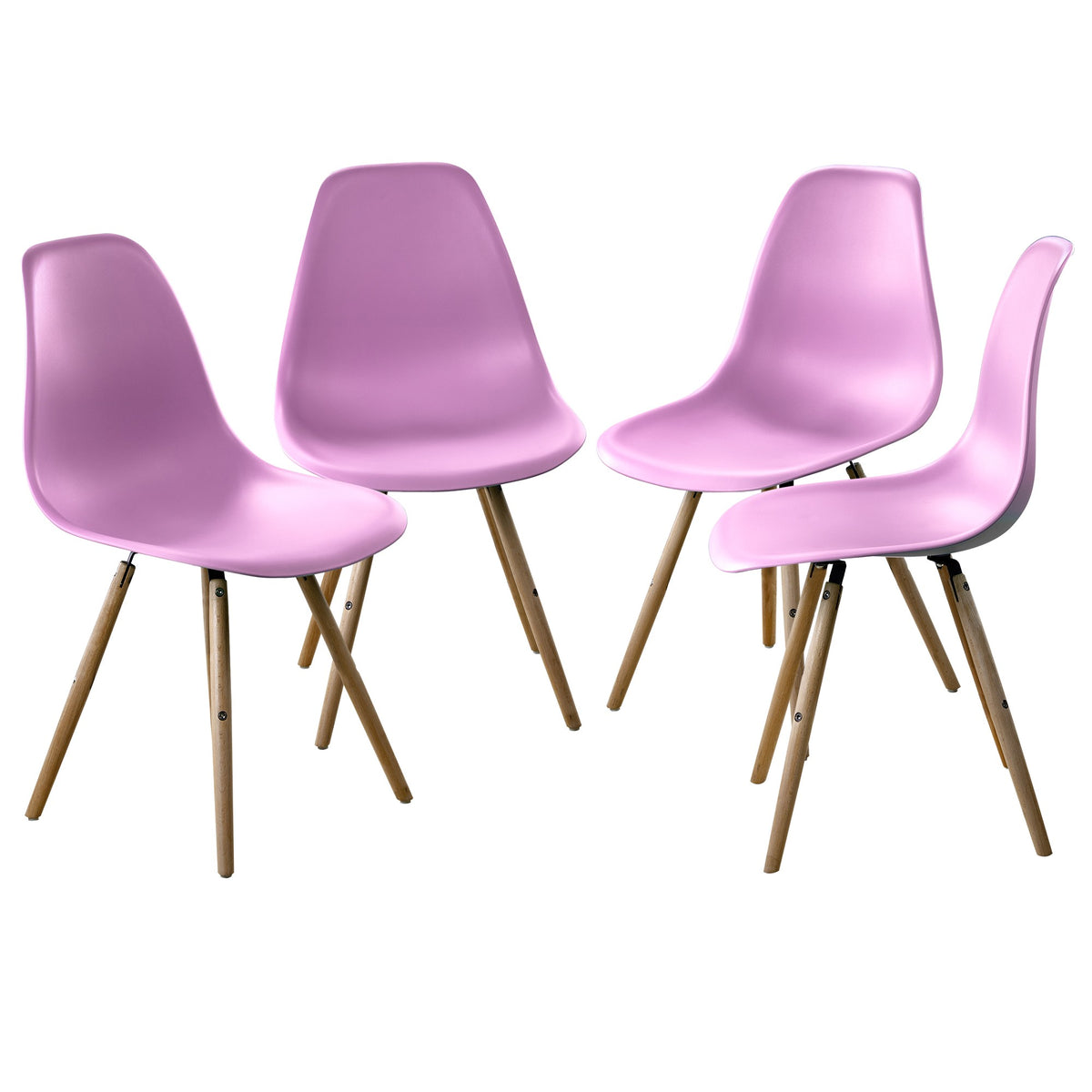 Lote Silla Eiffel Pink (53x46x80 - Asiento al Suelo 45cm)