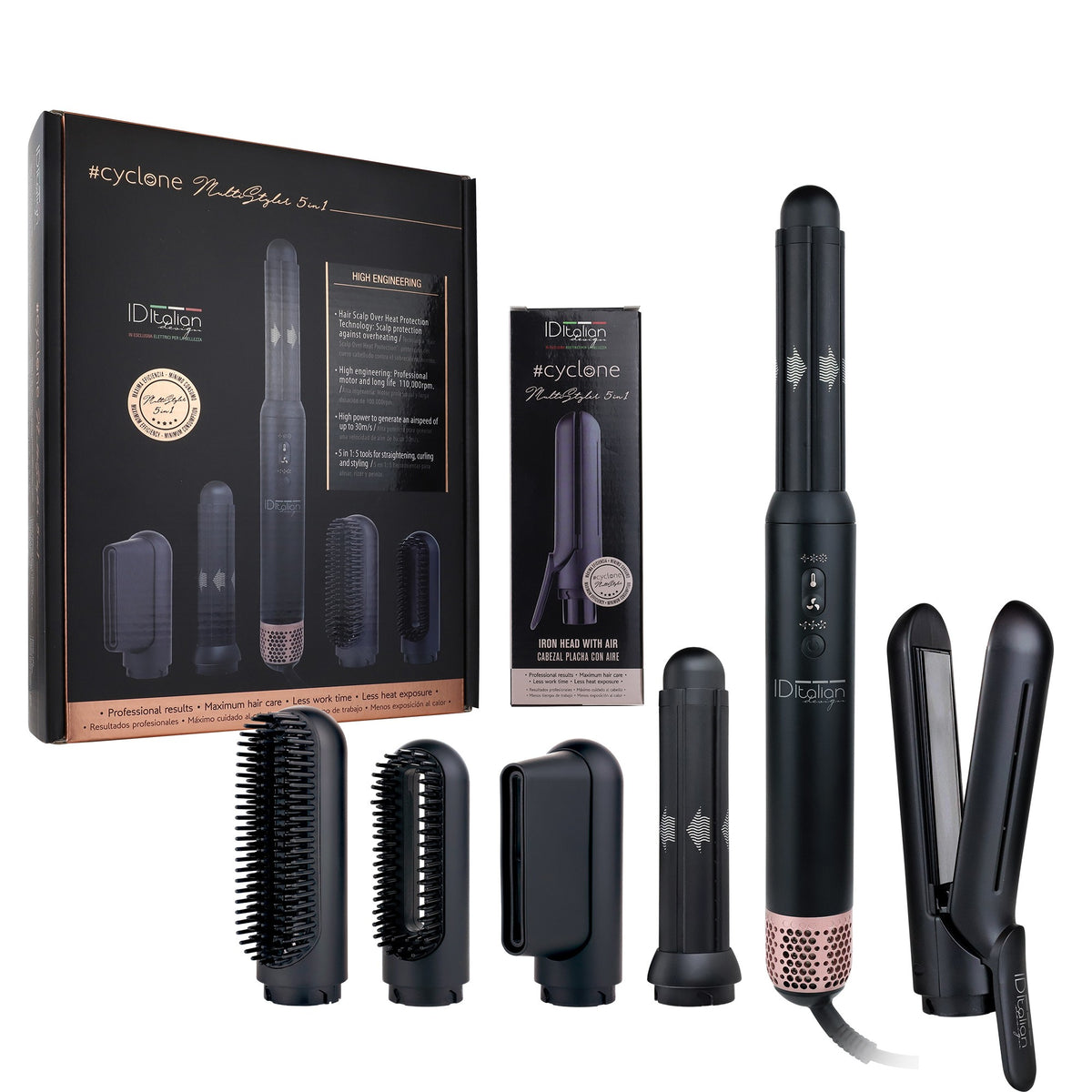 Pack Multistyler + tête de lissage