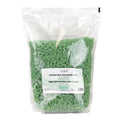 CERA DEPILATORIA IN PERLE VERDI IN SACCHETTO DA 1 KG