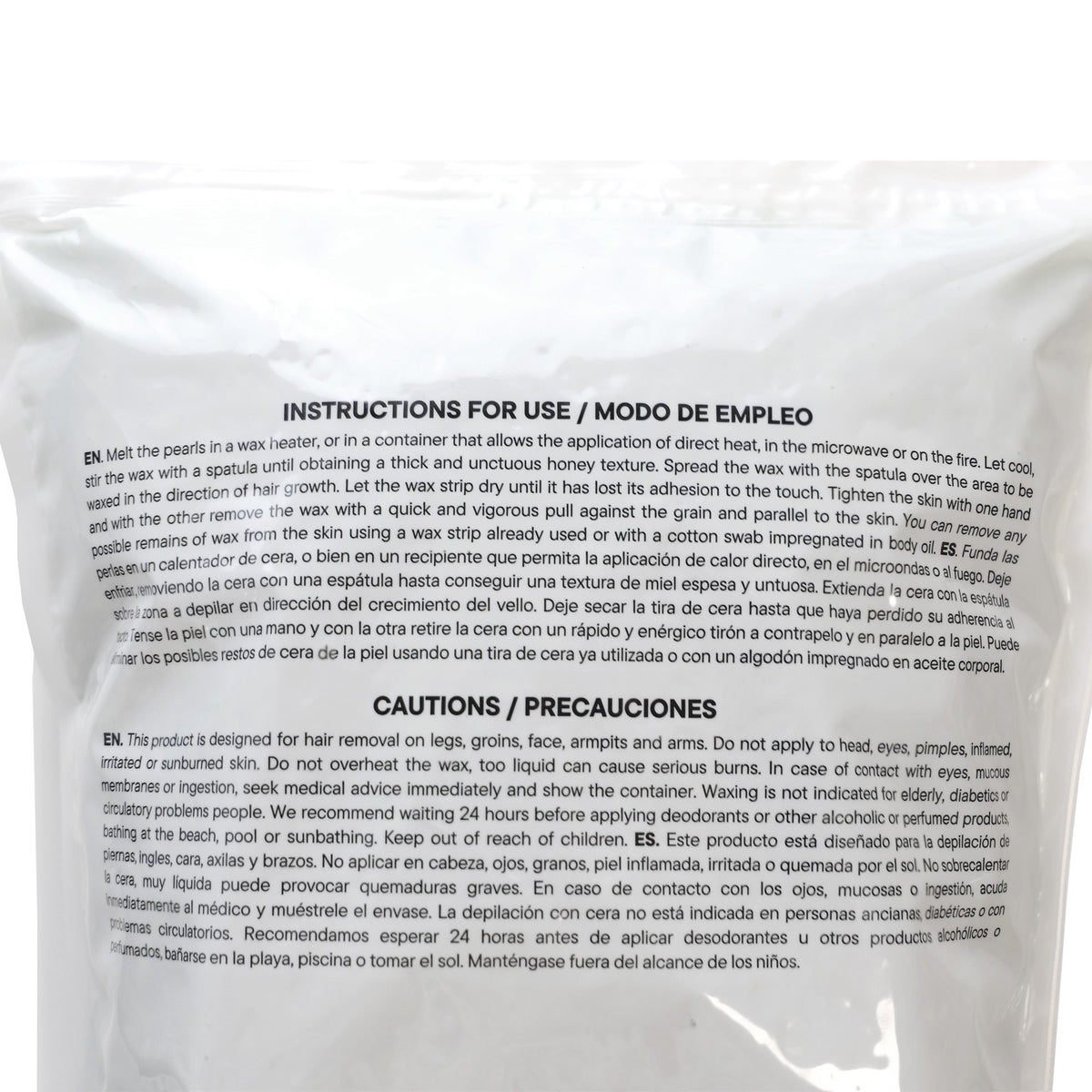 CERA DEPILATORIA IN PERLE VERDI IN SACCHETTO DA 1 KG