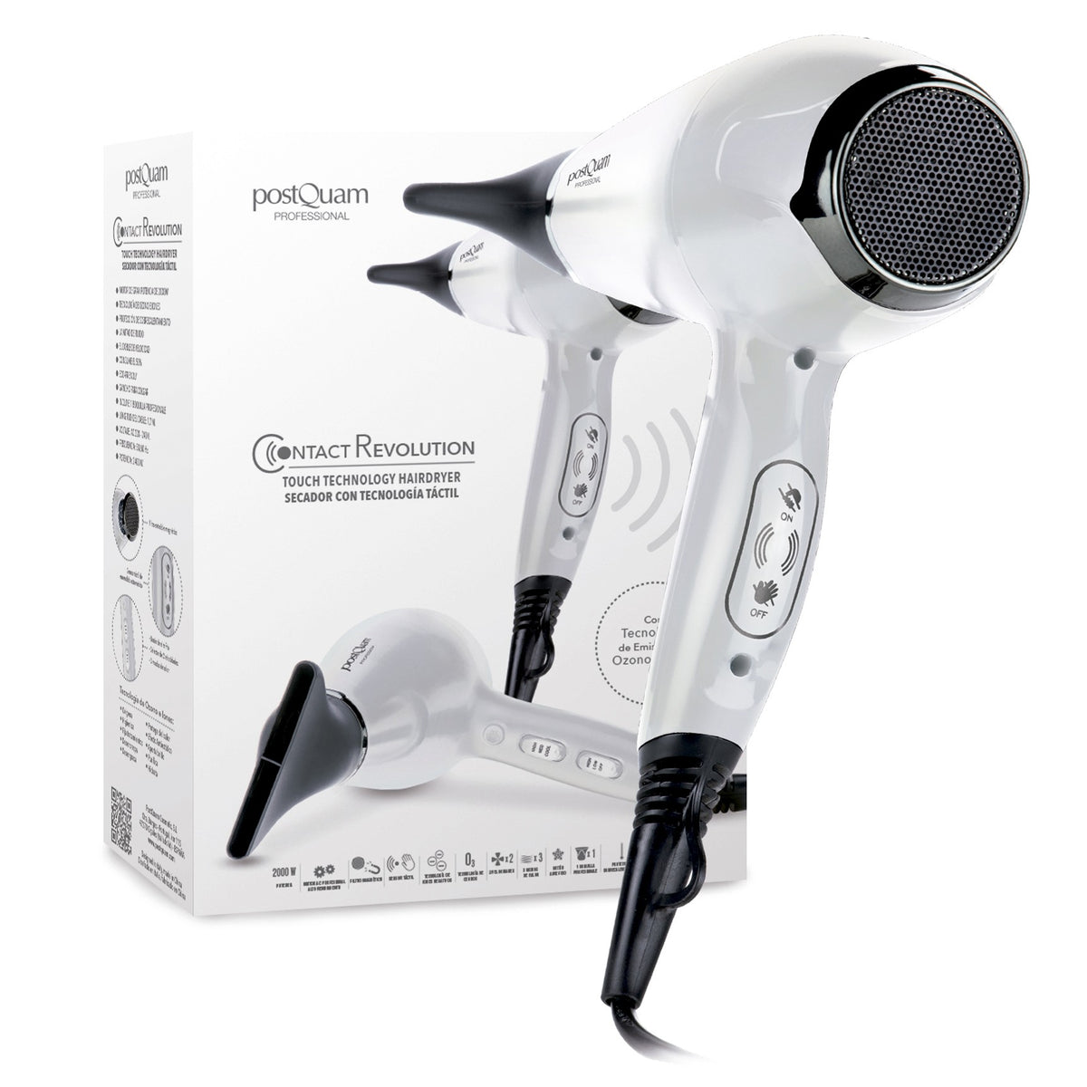 Contact Revolution Touch Technology Hair Dryer