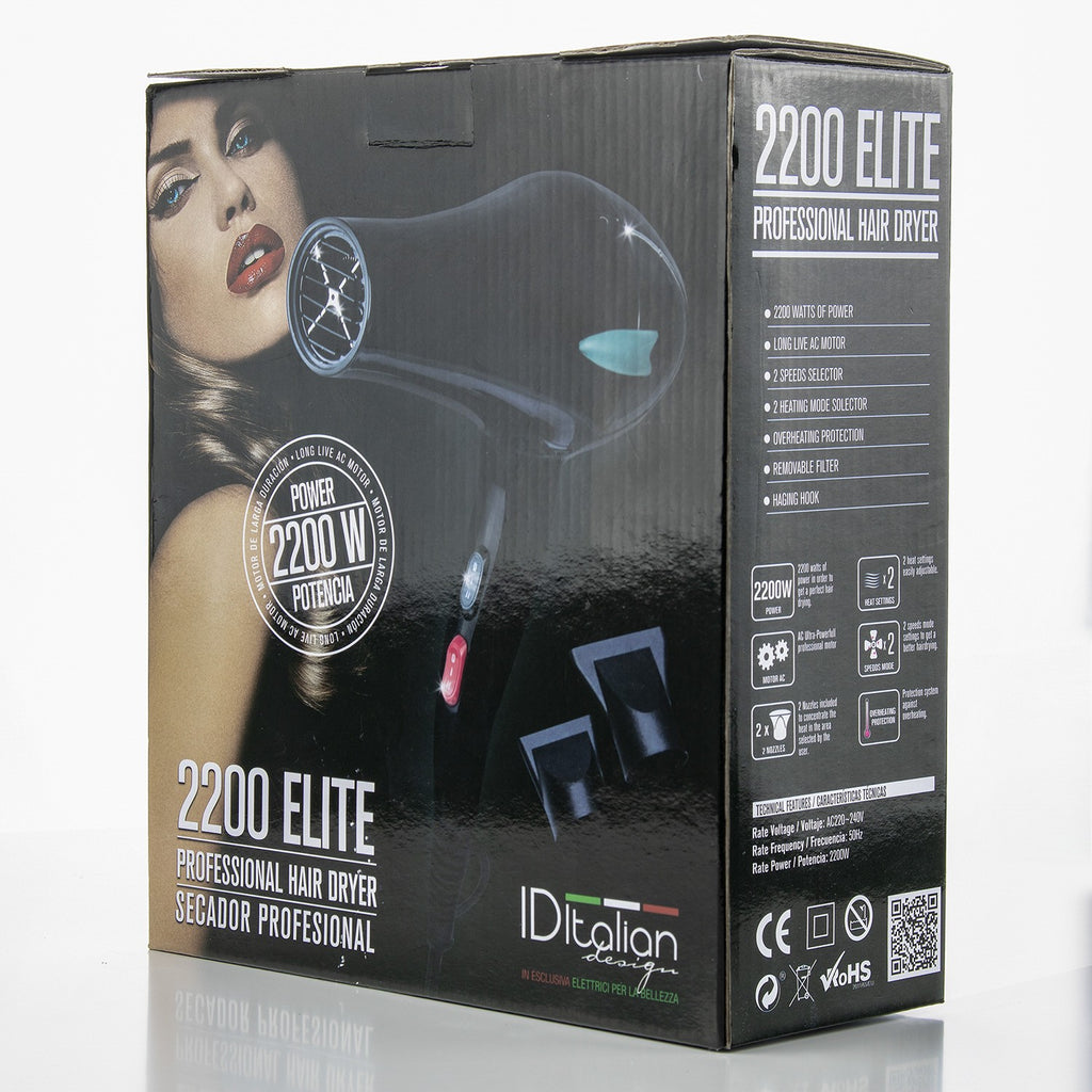 Secador de cabelo Elite 2200W (novo)