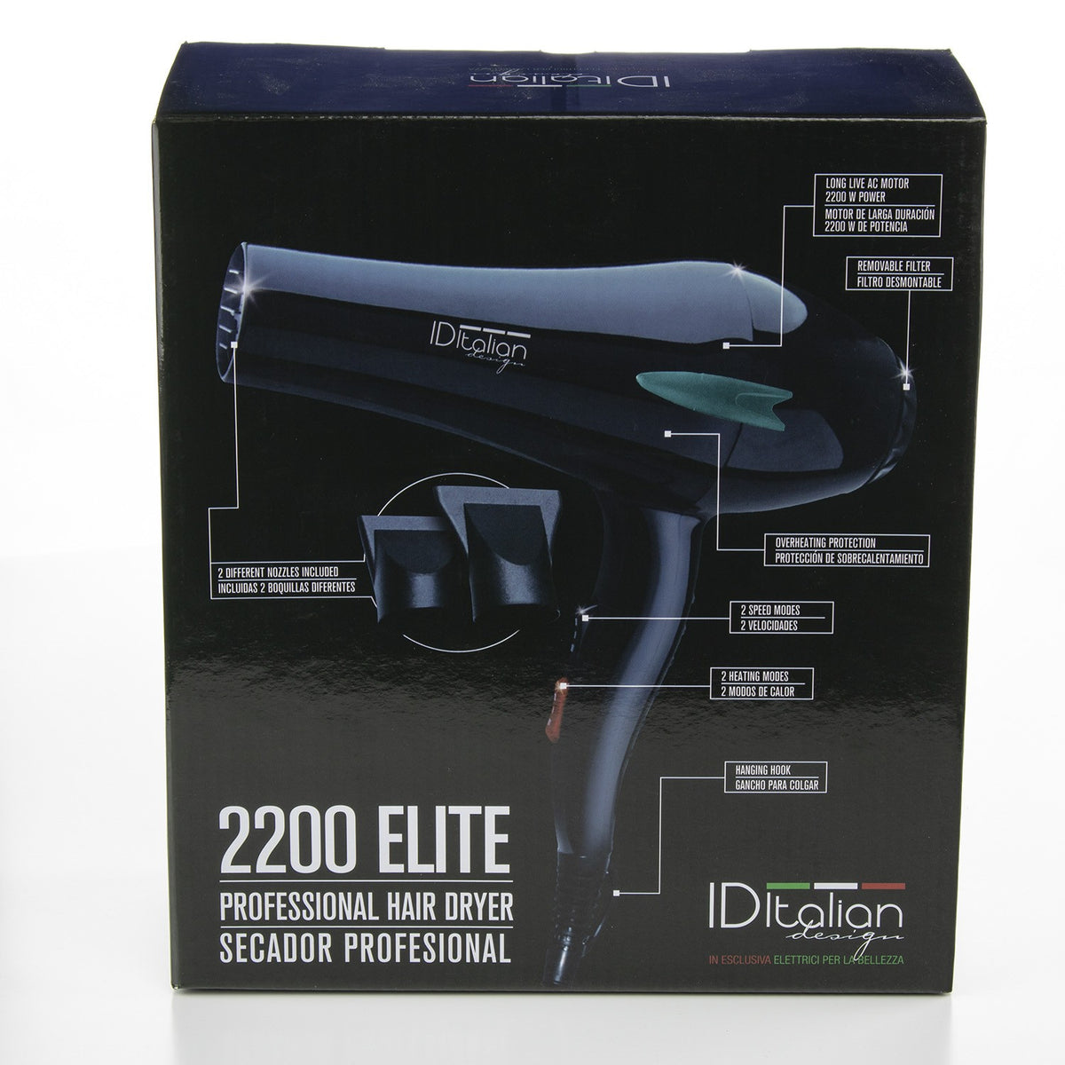 Secador de cabelo Elite 2200W (novo)