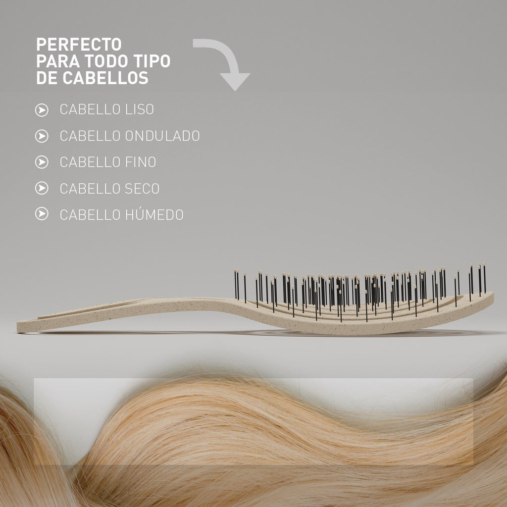 Brosse biodégradable en spirale