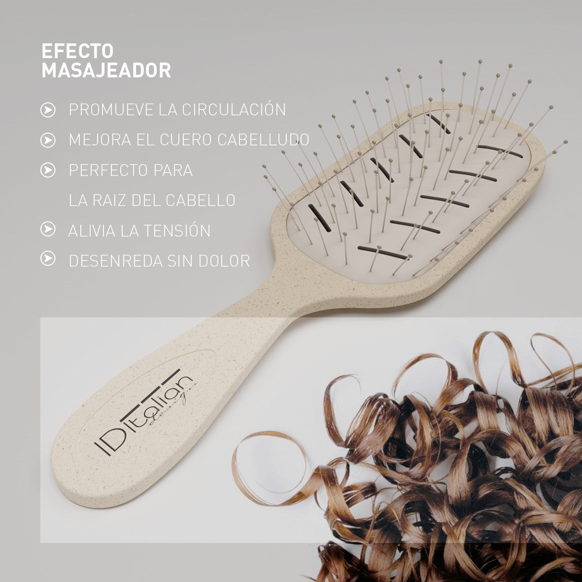 Cepillo Biodegradable Plano