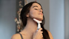 Riduttore doppio mento con fototerapia-termoterapia-vibra