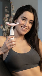 Riduttore doppio mento con fototerapia-termoterapia-vibra