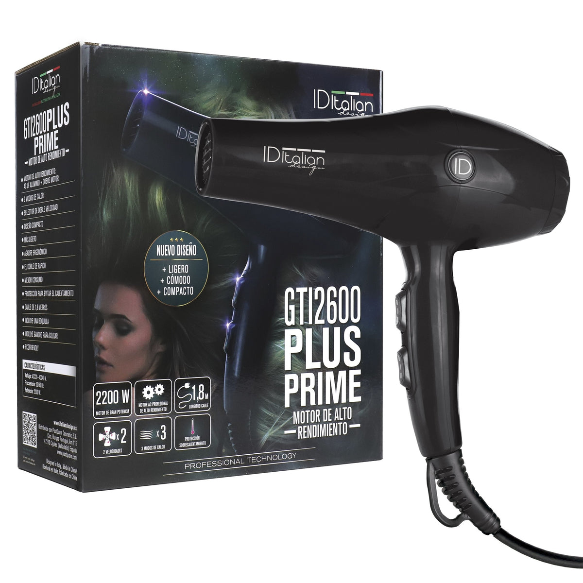 Secador GTI 2600 Plus Prime