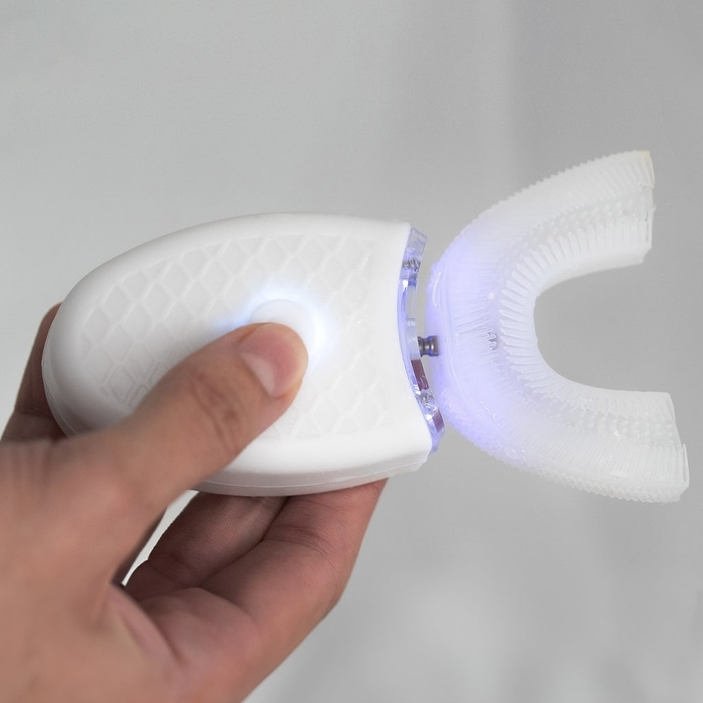 Brosse à dents électrique intelligente avec lumière froide