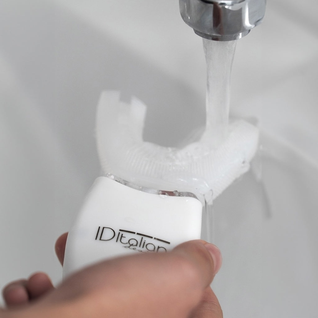 Brosse à dents électrique intelligente avec lumière froide