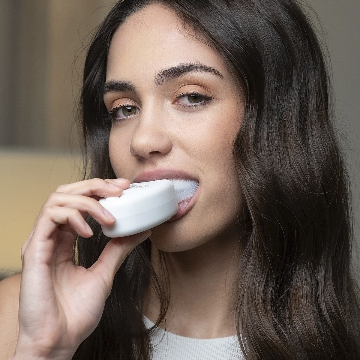 Brosse à dents électrique intelligente avec lumière froide