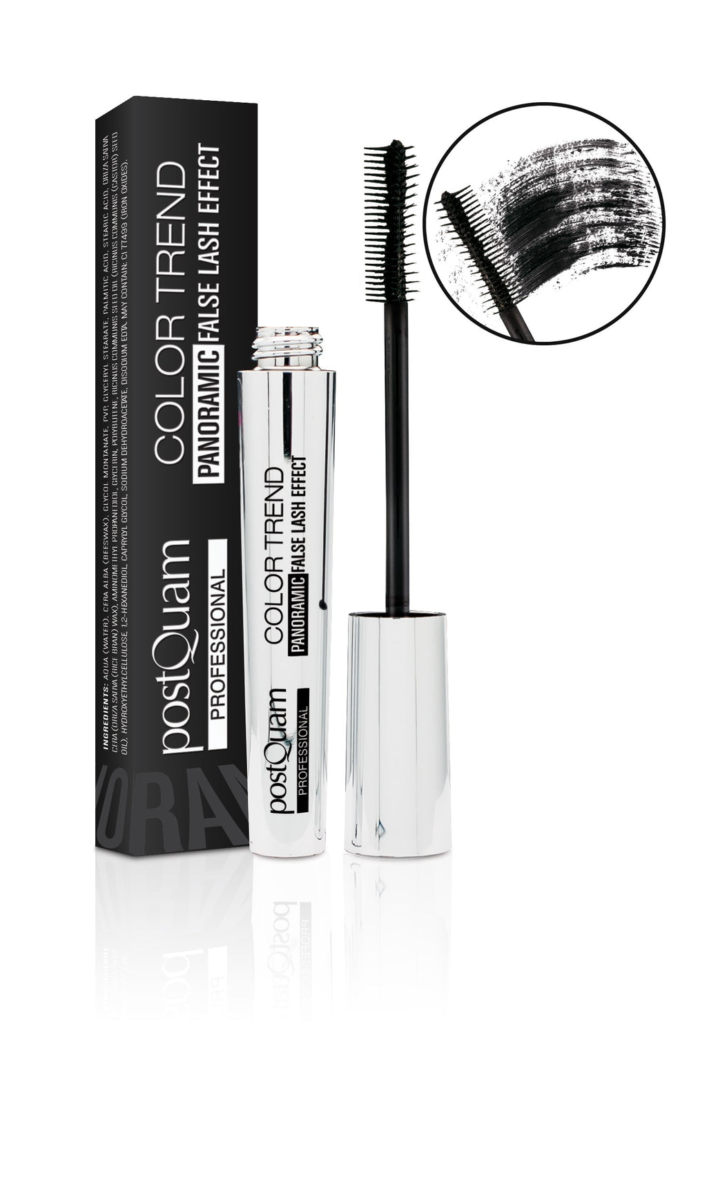 Panoramic Mascara. Effekt falscher Wimpern