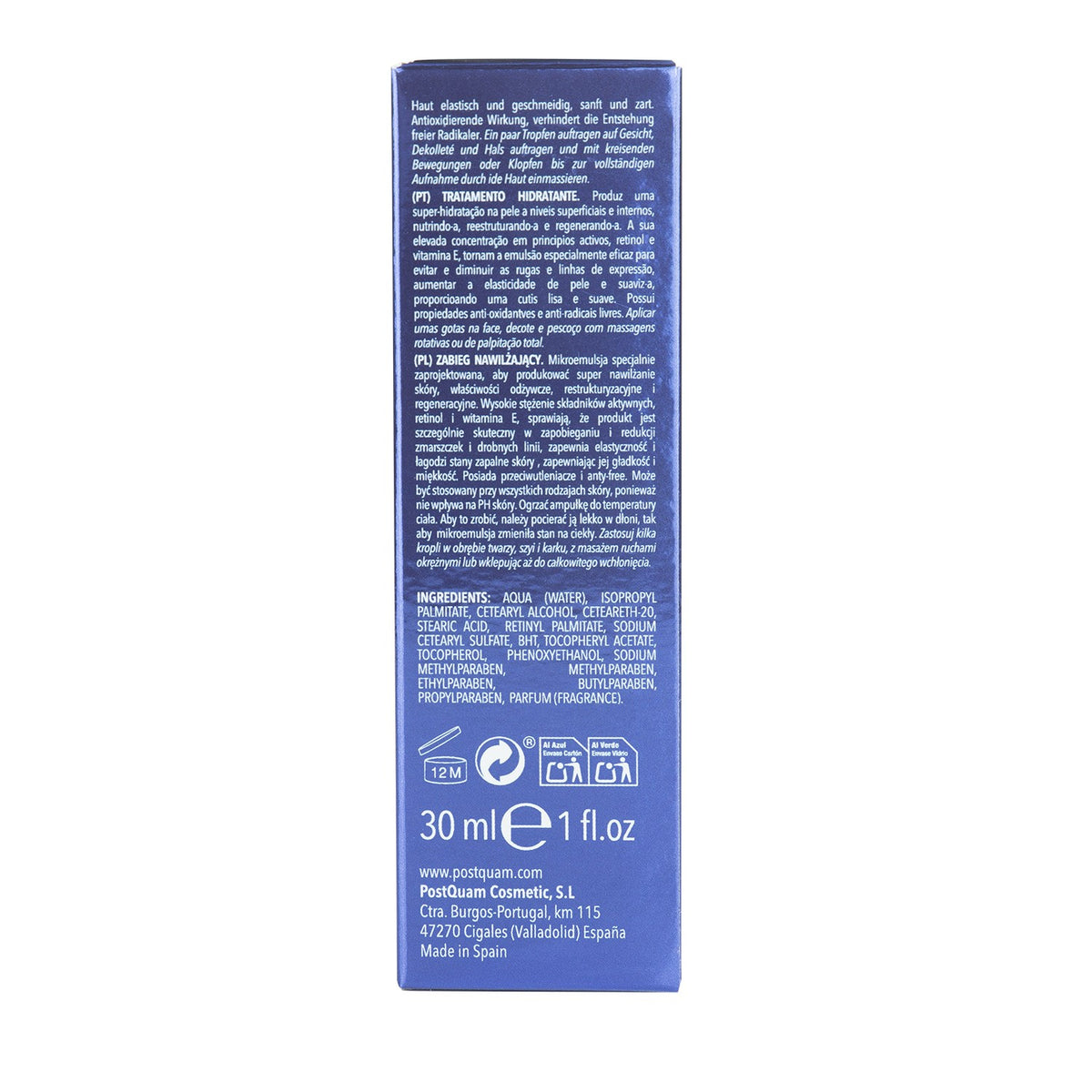 PostQuam Intensiv-Retinol-Serum 30 ml