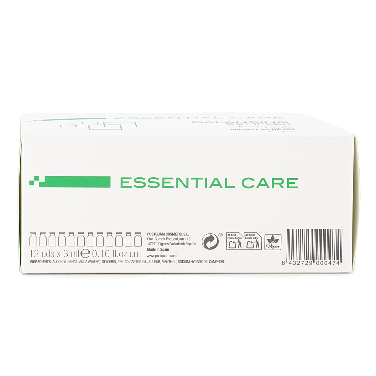 Bio Shock Equilibrante 12x3 Ml.