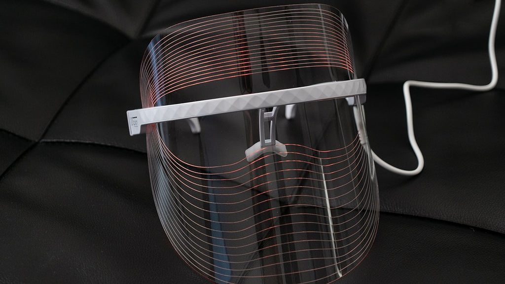Stimulation Cell prof. masque LED thérapie 3 couleurs
