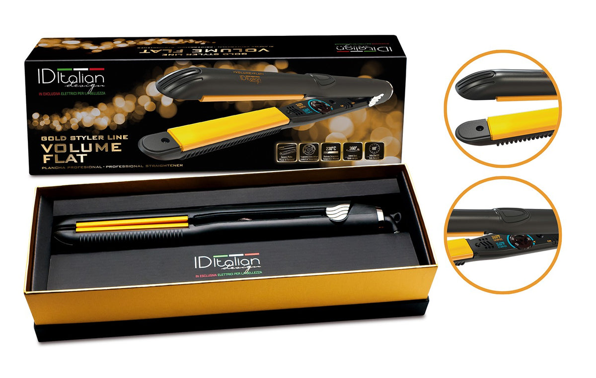 Prancha Gold Styler Volume Flat