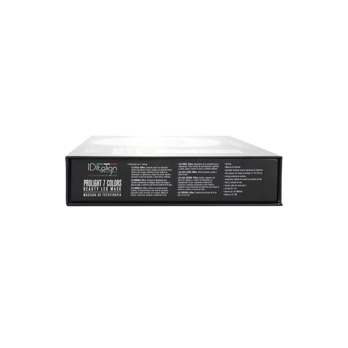 LED-Maske 7 Farben Italian Design
