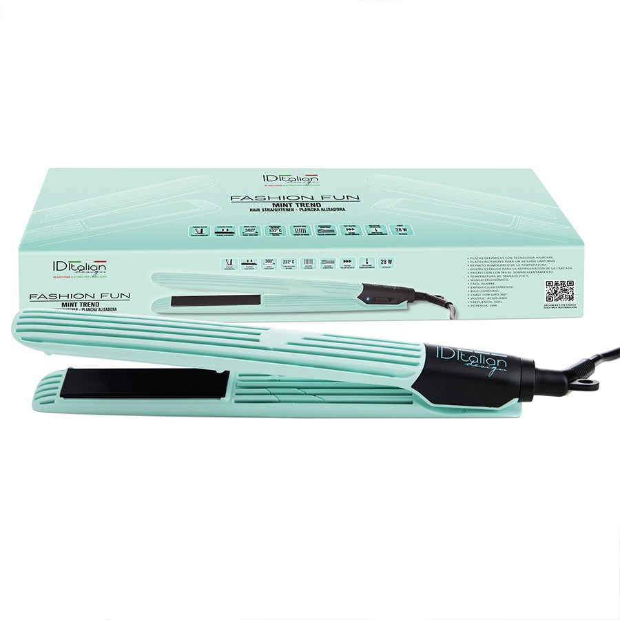 Prancha de cabelo Fashion Fun Mint Trend