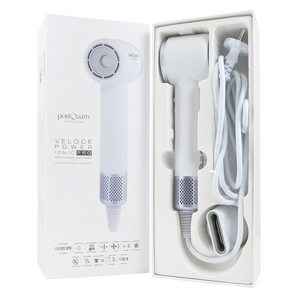Veloce Power Ionic Pro, sèche-cheveux professionnel BLDC