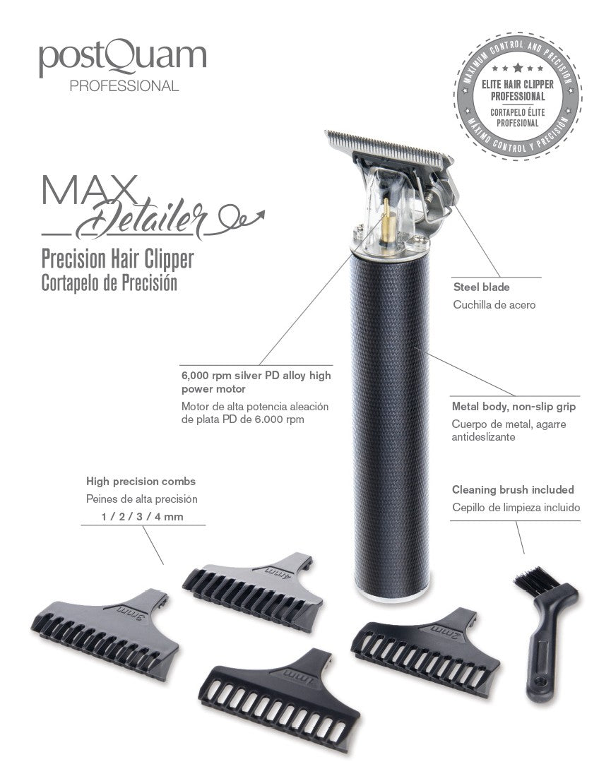 Cortapelos de Precisión Max Detailer