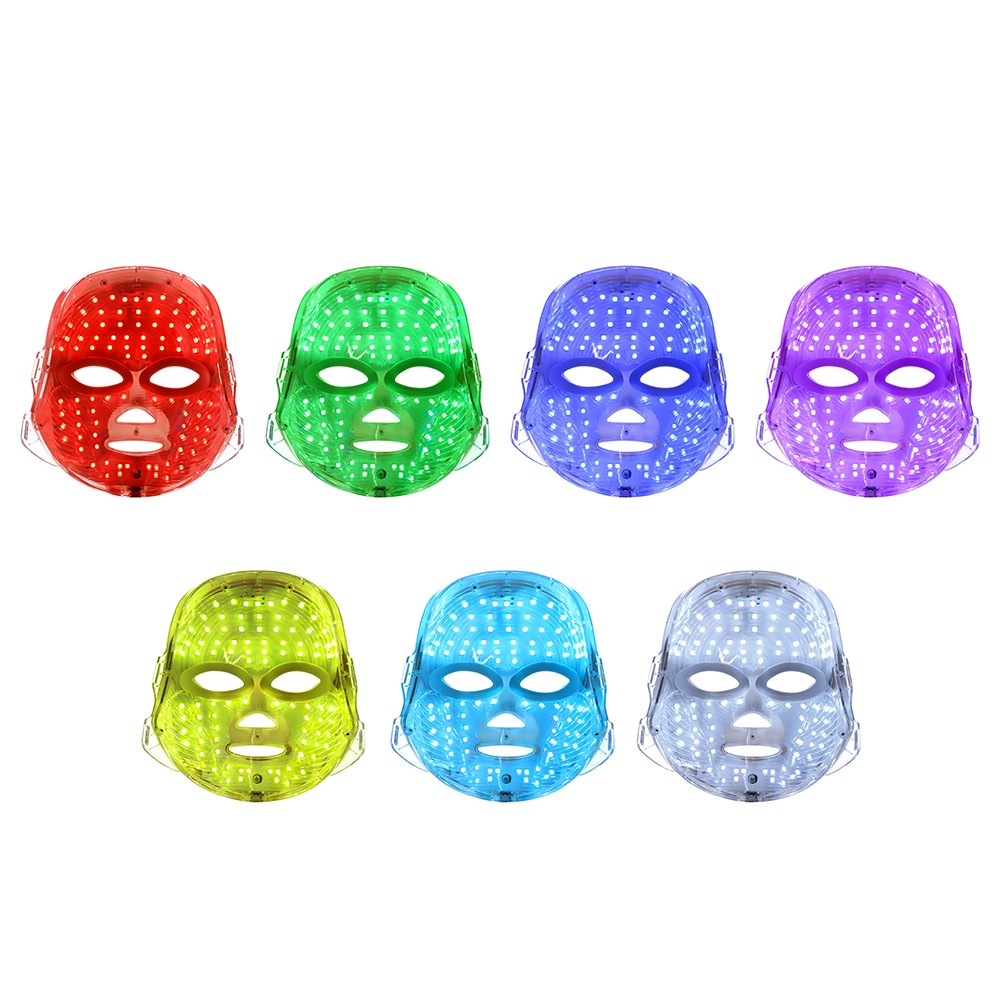 Masque de photothérapie LED 7 en 1