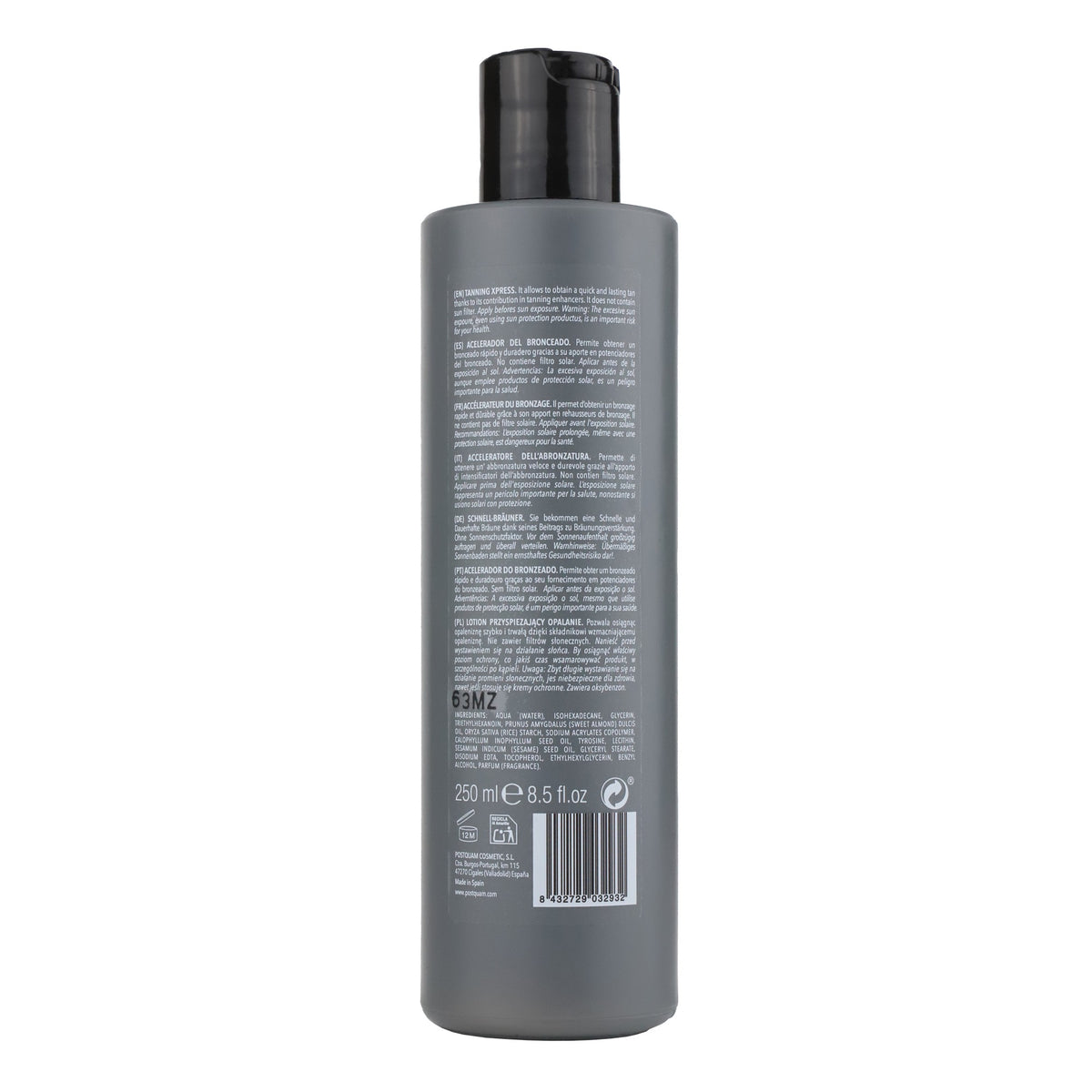 Acelerador del Bronceado 250 ml