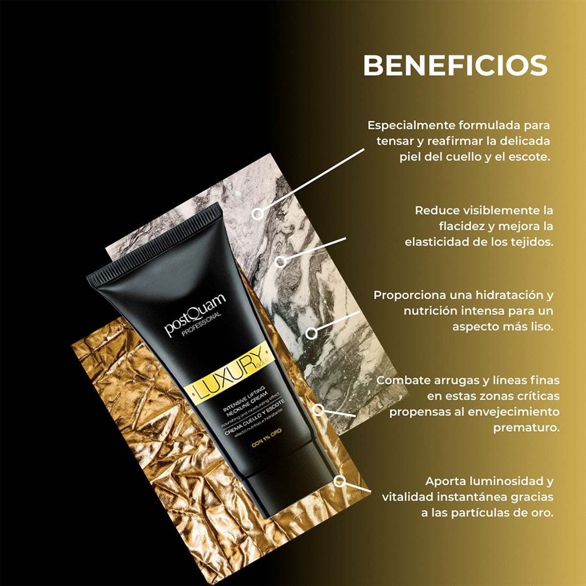 Crema collo e décolleté Luxury Gold 150 ml